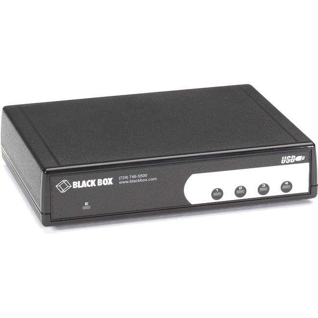 Black Box USB Hub, RS-232/RS-422/RS-485, 4-Port IC1022A