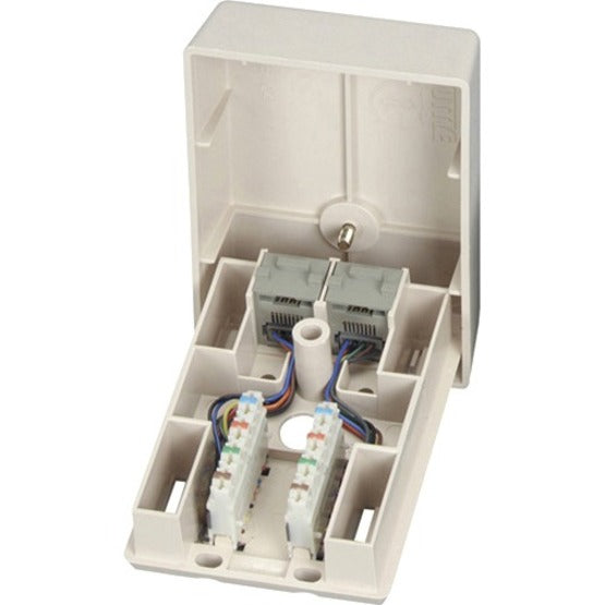 Black Box Wallmount Blocks, (1) RJ-11, 4-Wire - 1 x RJ-11 Port(s)