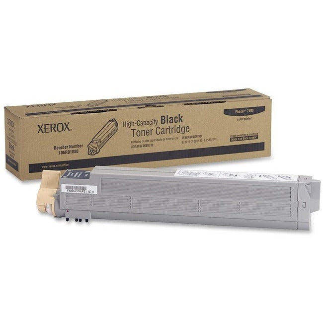 Black High Capacity Toner Cartridge, Phaser 7400, 106R01080