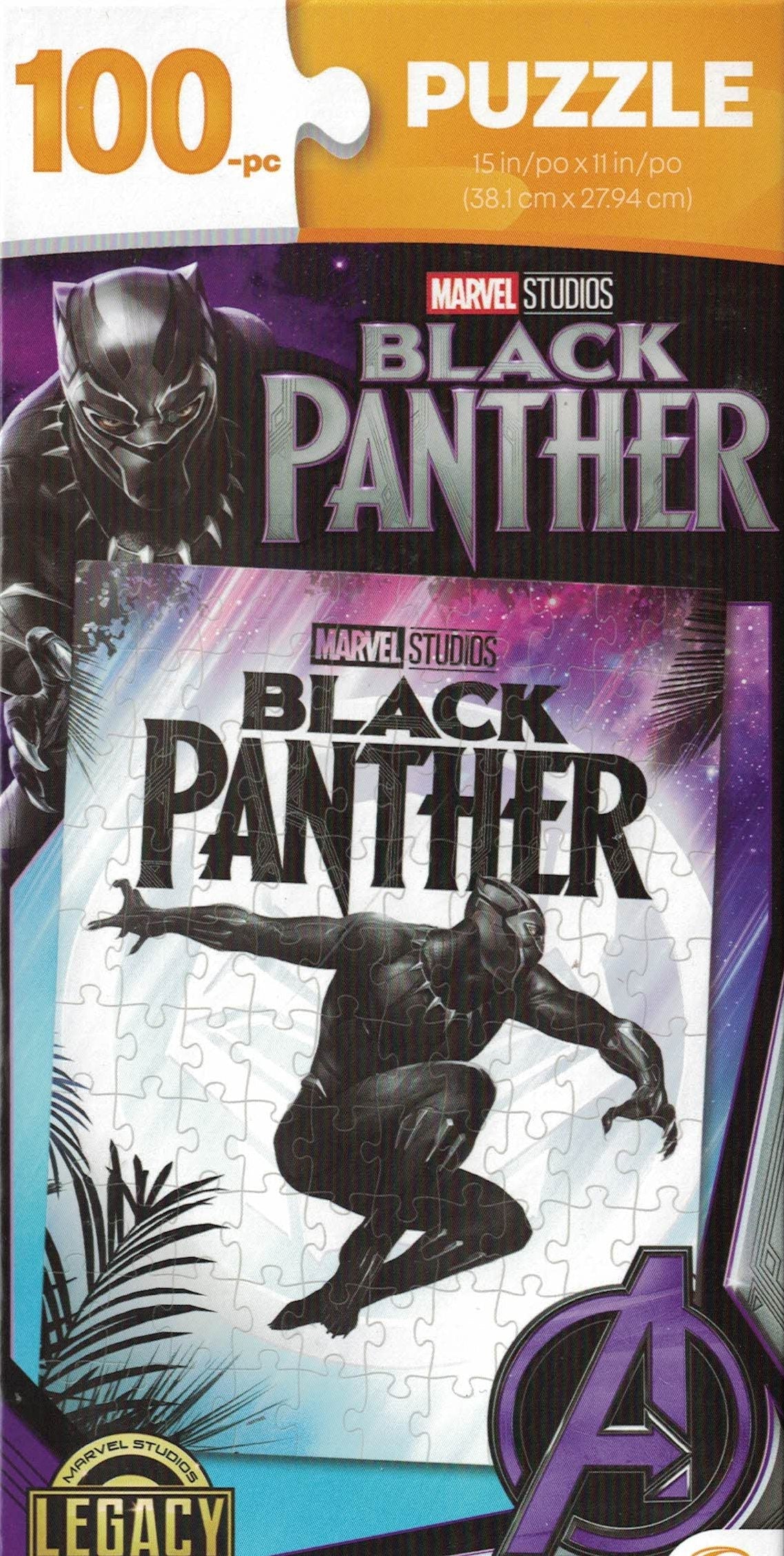 Black Panther Jigsaw Puzzle - 100 Piece