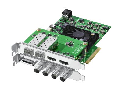 Blackmagic DeckLink 4K Extreme 12G - Video capture adapter - PCIe 2.0 x8 - NTSC, PAL BDLKHDEXTR4KQUAD