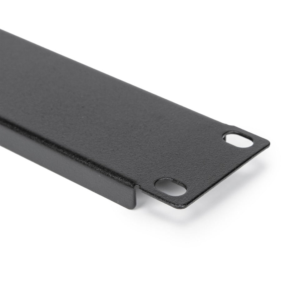 Blank Panel 1U- 10 Pack-Black,Heavy-Duty Cold Rolled Steel Crs