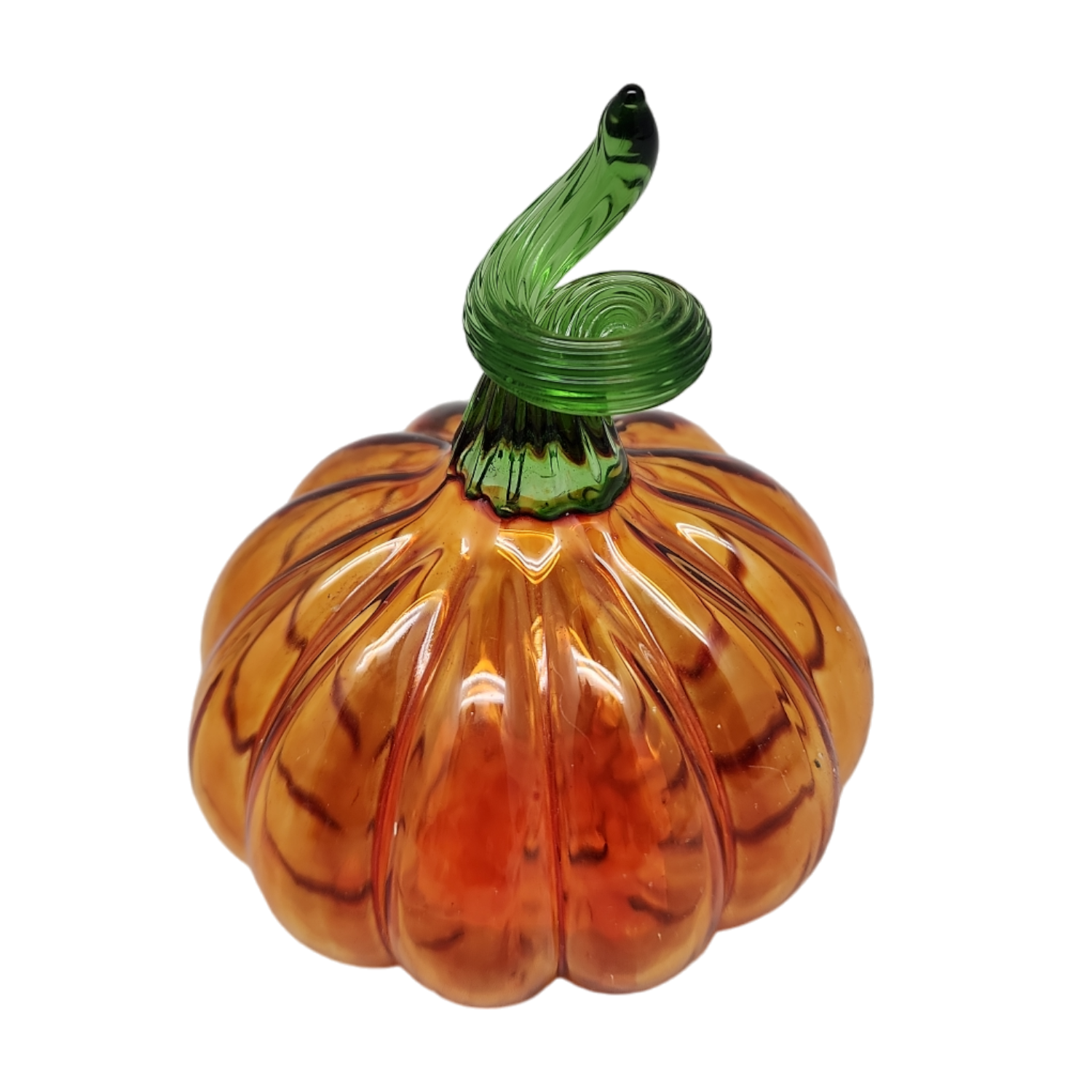 Blown Glass Pumpkin