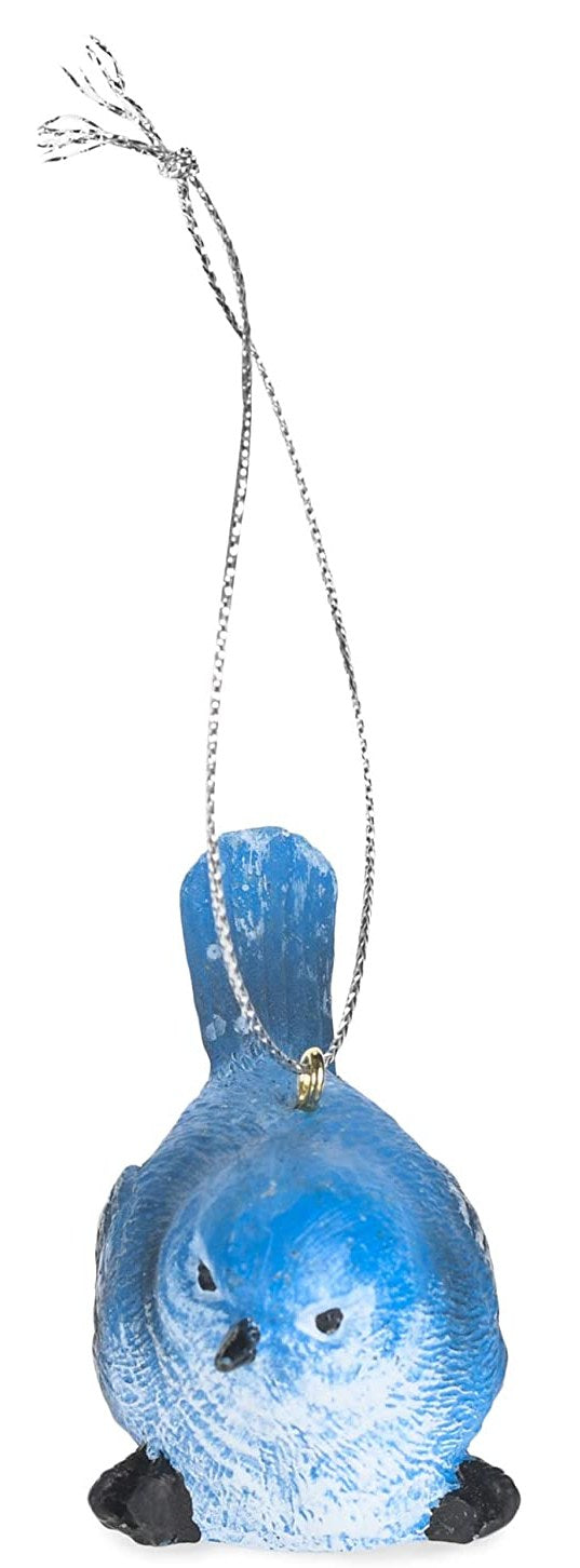 Bluebird of Happiness Ornament - Tail up