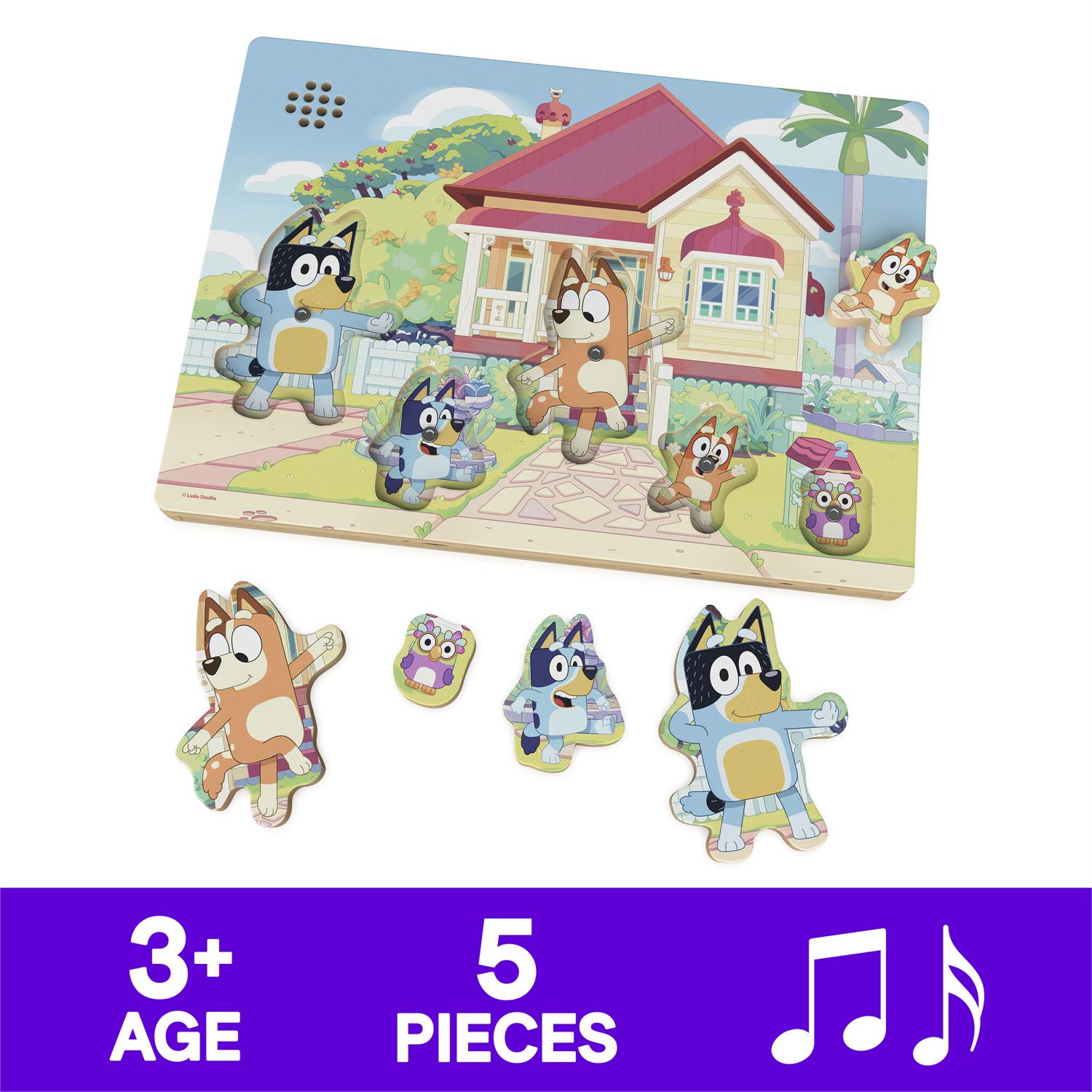 Bluey Wooden Sound Puzzle