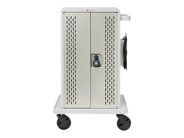 Bretford Core M CORE36MS - With rear doors - cart (charge only) - for 36 tablets / notebooks - lockable - steel - sky, concrete CORE36MS-CTSKY