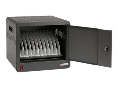 Bretford Cube Micro Station TVS10PAC-TZ - Cabinet unit - for 10 notebooks/tablets - lockable - topaz