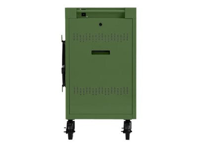 Bretford Cube Mini TVCM24USBC - Cart (charge only) - pre-wired - for 24 tablets / notebooks - lockable - steel - grass - screen TVCM24USBC-GRA