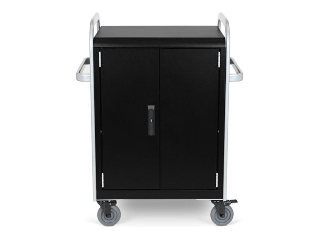 Bretford Link MDMLAP24NR - Cart (sync and charge) - for 24 notebooks / 19 network switch - lockable - steel - orchid - screen MDMLAP24NR-OROR