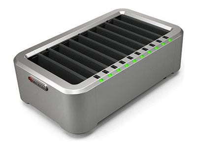 Bretford PowerSync Pro Smart Hub 2nd Gen - Charge and sync station - 2.4 A - 10 output connectors (Lightning/USB-C) PSPT10MA2201A