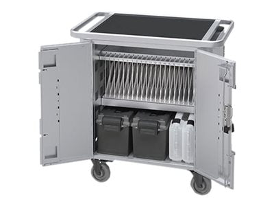 Bretford PureCharge Cart 20 - Cart (charge only) - for 20 tablets - lockable - steel - screen size: up to 12.9 - for Apple 10.9-inch HGFN2BG1-USBC