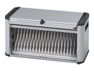 Bretford PureCharge Station 20 - Charging station - 2.4 A - 20 output connectors (Lightning) - artic white HGFP2BG1-AW