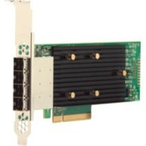 Broadcom HBA 9400-8e Tri-Mode Storage Adapter - 12Gb/s SAS, Serial ATA - PCI Express 3.1