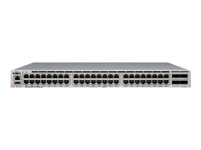 Brocade VDX 6740T - Switch - L3 - managed - 24 x 1000/10000 - back to front airflow - desktop, rack-mountable XBR-VDX6740T-24-R