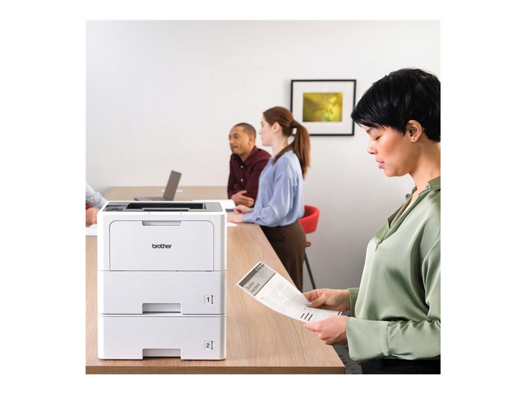 Brother HL-L6210DWT - Printer - B/W - Duplex - laser - A4/Legal - 1200 x 1200 dpi - up to 50 ppm - capacity: 1140 sheets