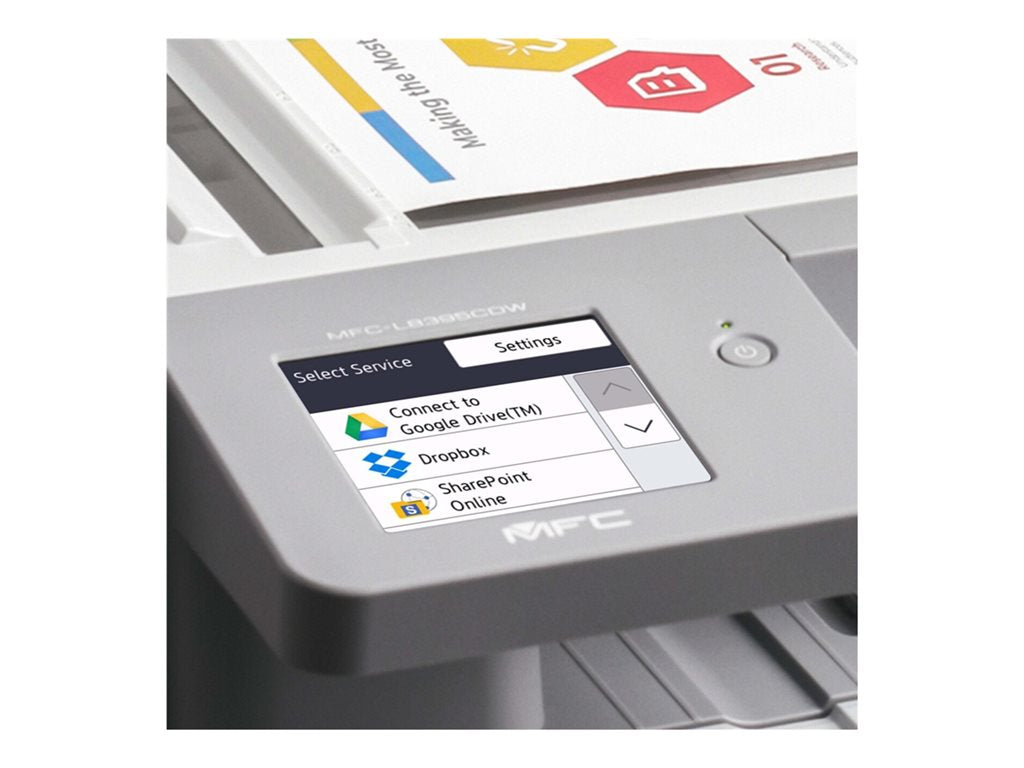 Brother Workhorse MFC-L8395CDW - Multifunction printer - color - LED - A4/Legal (media) - up to 31 ppm (copying) - up to