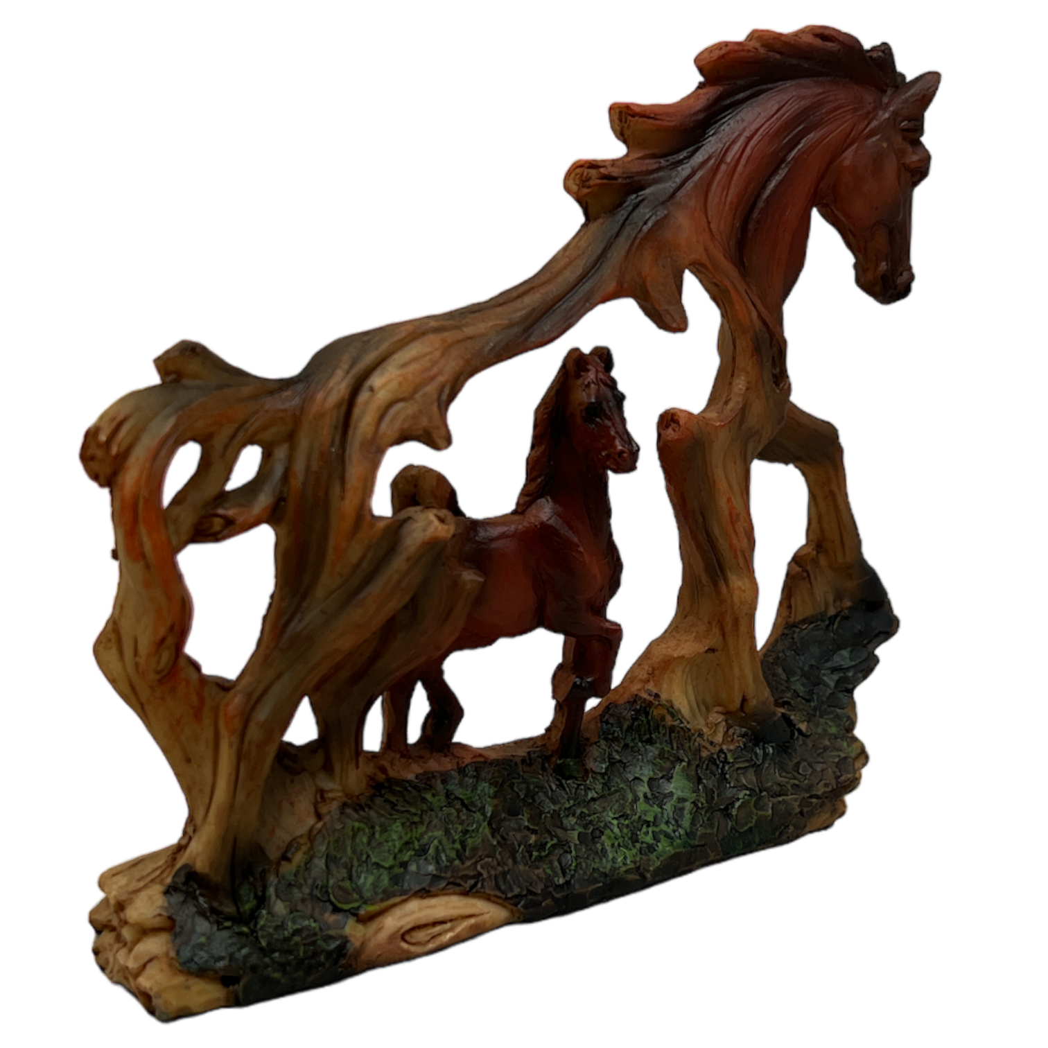 Brown Horse In A Horse Figurine