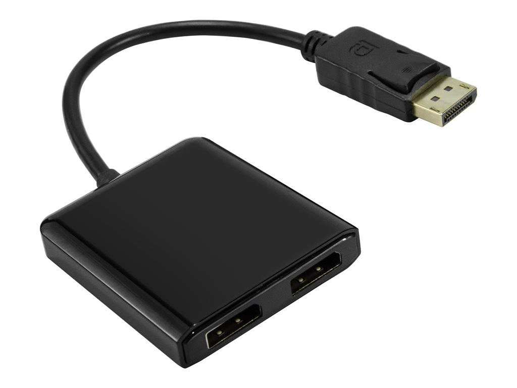 Bytecc - DisplayPort adapter - DisplayPort (M) to DisplayPort (F) - 4K support - black DP-2DPMST