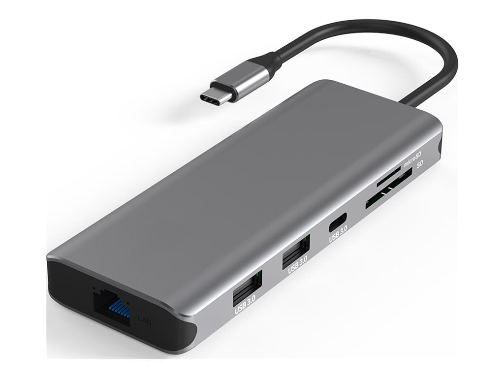 Bytecc UC-101HM8K - Docking station - USB-C - 2 x HDMI - 1GbE