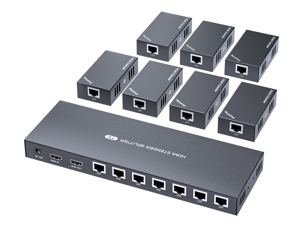Bytecc - Video/audio/network extender - HDMI - over UTP - up to 164 ft ET-HDSP108