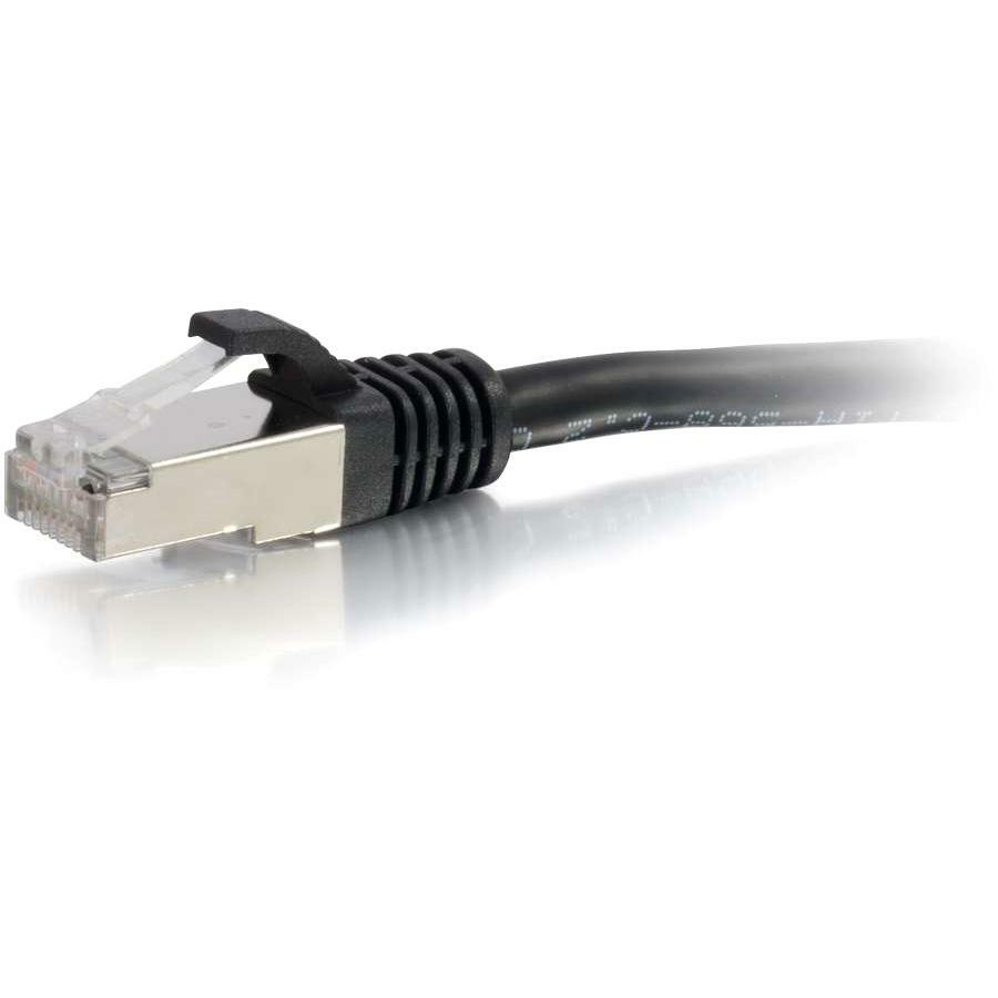 C2G 10Ft Cat6 Ethernet Cable - Snagless Shielded (Stp) - Black