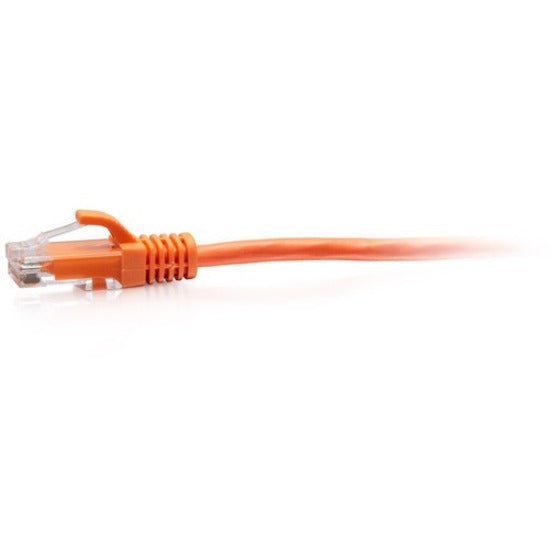 C2G 10ft Cat6a Snagless Unshielded (UTP) Slim Ethernet Patch Cable - Orange C2G30178