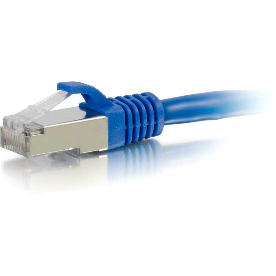 C2G 14Ft Cat6 Snagless Shielded (Stp) Network Patch Cable - Blue