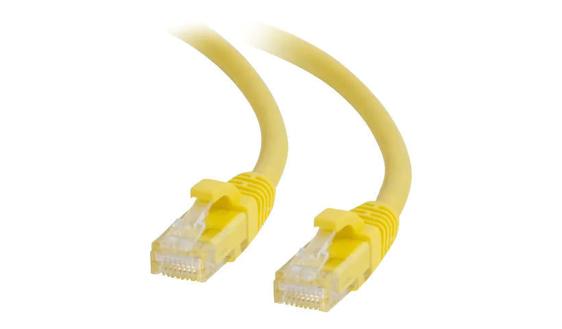 C2G 1Ft Cat6A Snagless Unshielded (Utp) Network Patch Ethernet Cable-Yellow - 1