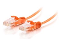 C2G 25FT CAT6 UTP Network Cable 28AWG Orange