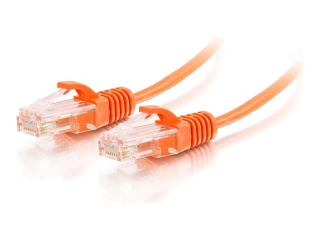 C2G 25FT CAT6 UTP Network Cable 28AWG Orange