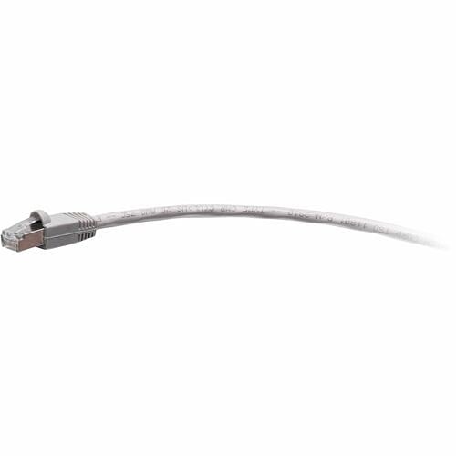 C2G 25ft Cat5e Shielded Snagless Network Cable Gray