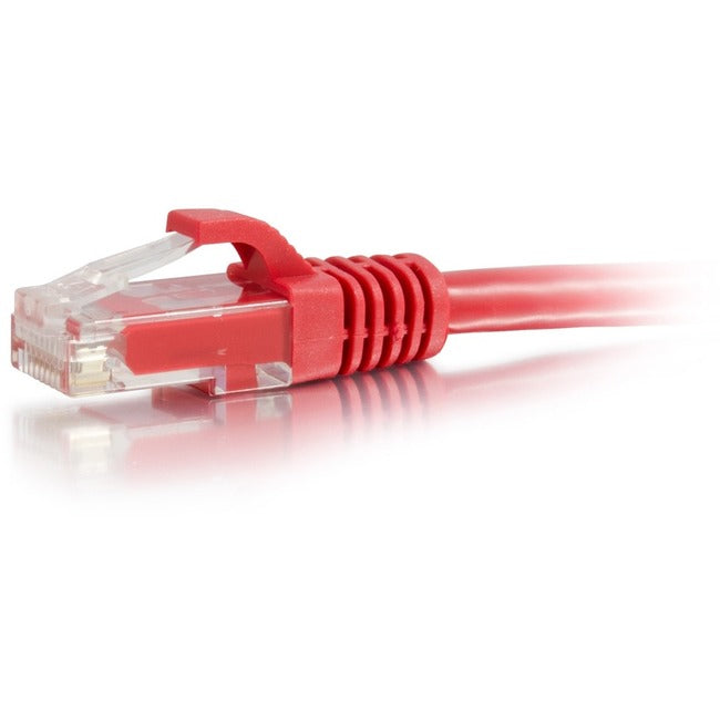 C2G 2Ft Cat6A Snagless Unshielded (Utp) Network Patch Ethernet Cable-Red - 2 Foo