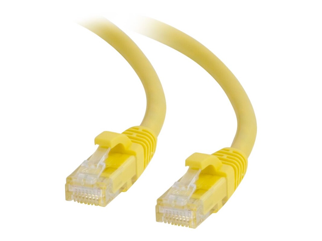 C2G 2Ft Cat6A Snagless Unshielded (Utp) Network Patch Ethernet Cable-Yellow - 2