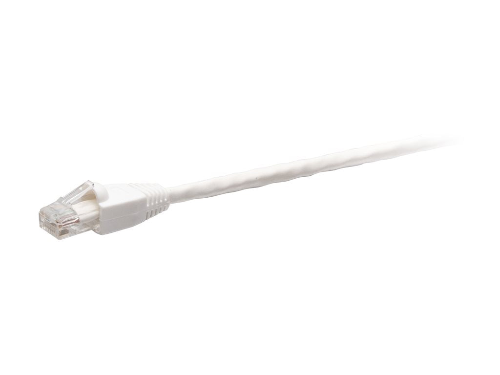 C2G 2ft Cat6 Snagless Unshielded Ethernet Cable - TAA Compliant F-Series - White - Network cable - TAA Compliant - RJ-45 (M) C2G43571