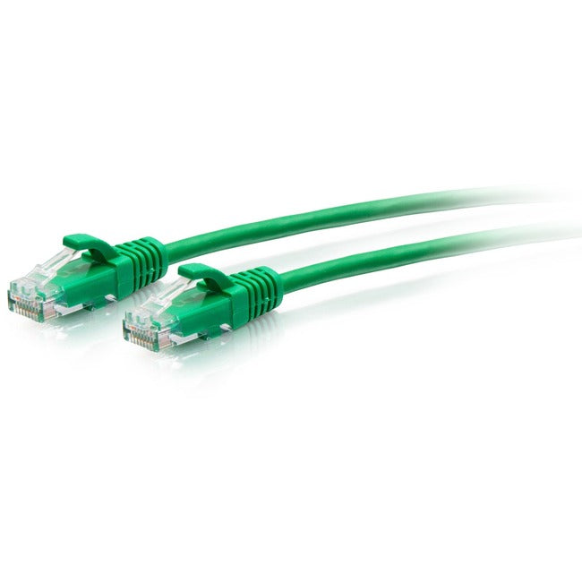 C2G 3ft Cat6a Snagless Unshielded (UTP) Slim Ethernet Cable - Cat6a Network Patch Cable - PoE - Green C2G30154