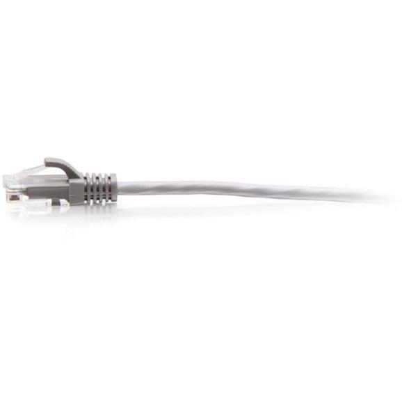 C2G 6ft Cat6a Snagless Unshielded (UTP) Slim Ethernet Patch Cable - Gray