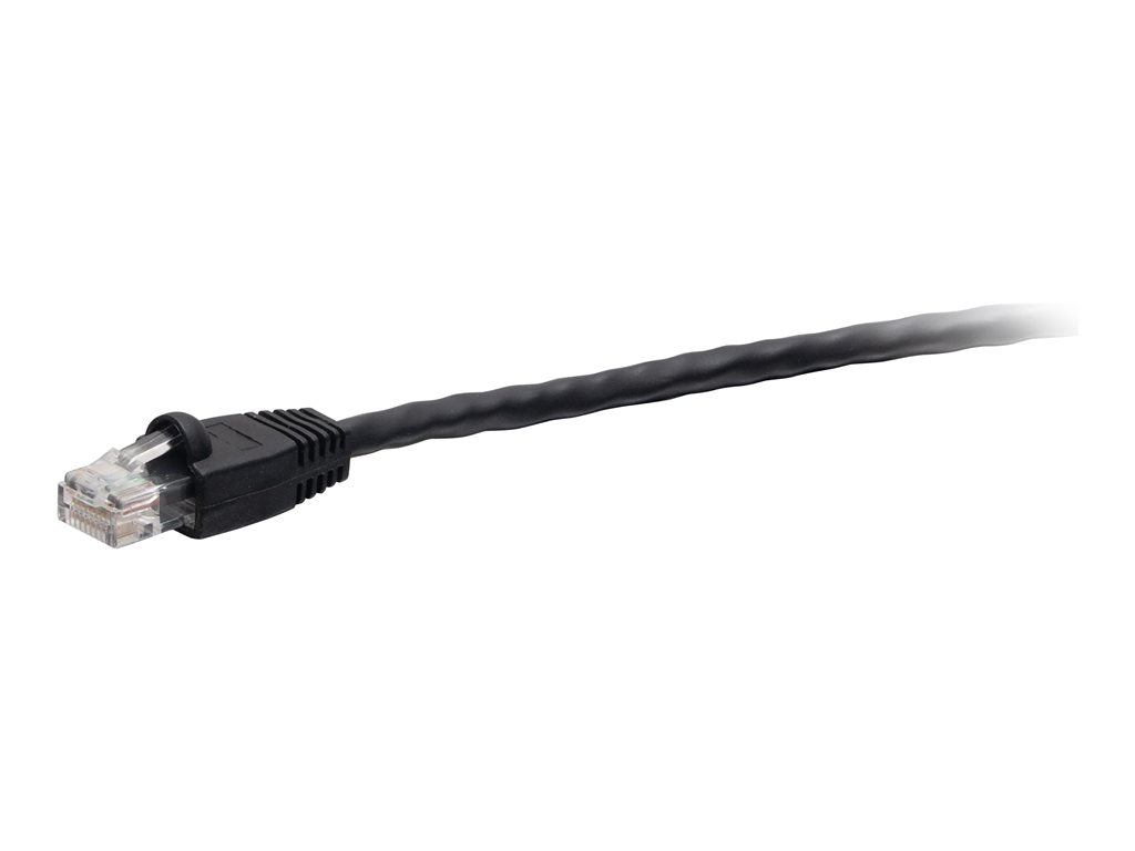 C2G 8ft Cat6 Snagless Unshielded Ethernet Cable - TAA Compliant F-Series - Black - Network cable - TAA Compliant - RJ-45 (M) C2G43472