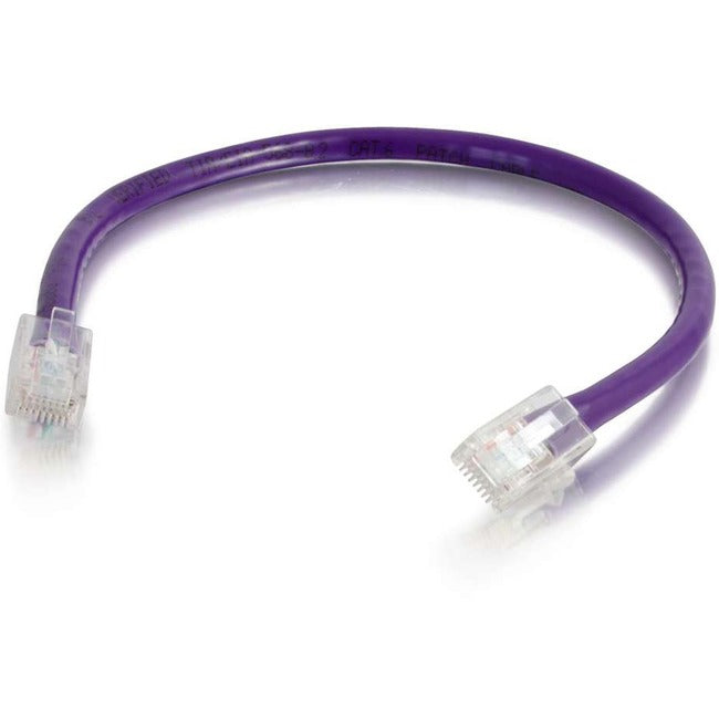 C2G 9Ft Cat6 Non-Booted Unshielded (Utp) Network Patch Cable - Purple