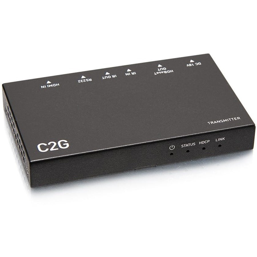 C2G HDMI Ultra-Slim HDBaseT + RS232 + IR over Cat Extender Box Transmitter C2G30014