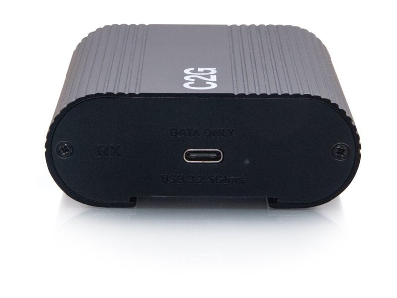 C2G Superbooster 1-Port USB over Cat6a Wall Plate Extender Kit