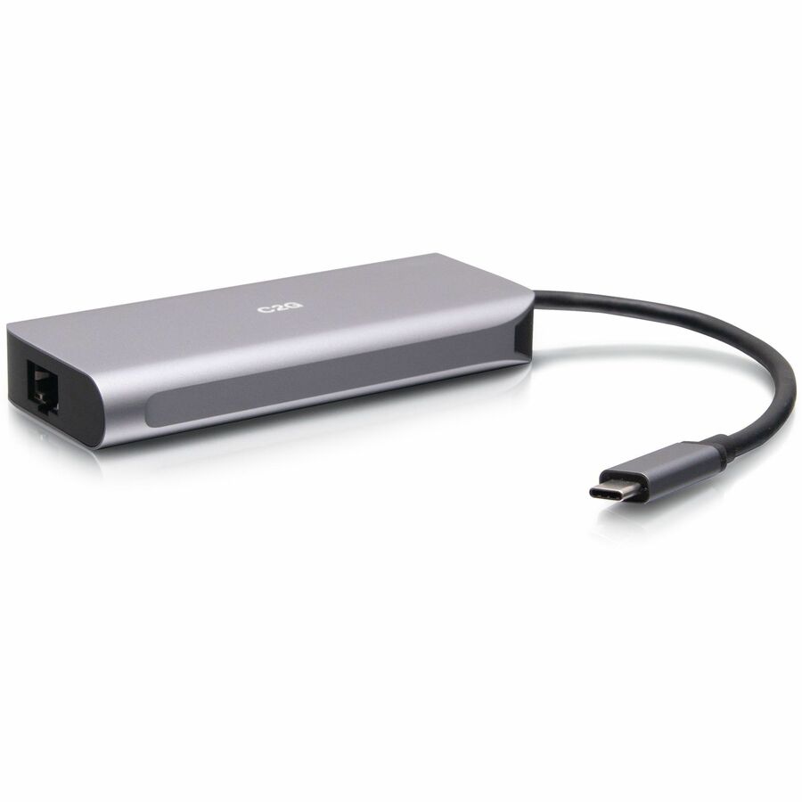 C2G USB C Docking Station with 4K HDMI, USB, Ethernet, and 85W USB C C2G54551