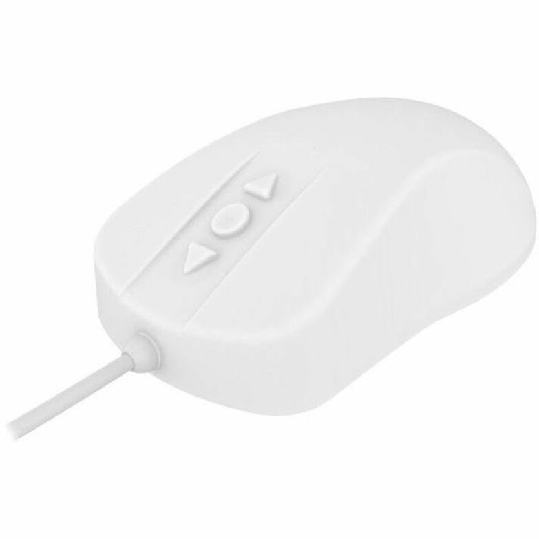 CHERRY AK-PMH12 Medical Mouse, Wired, White - IP68, 1000 DPI, 3-xzbutton scroll features