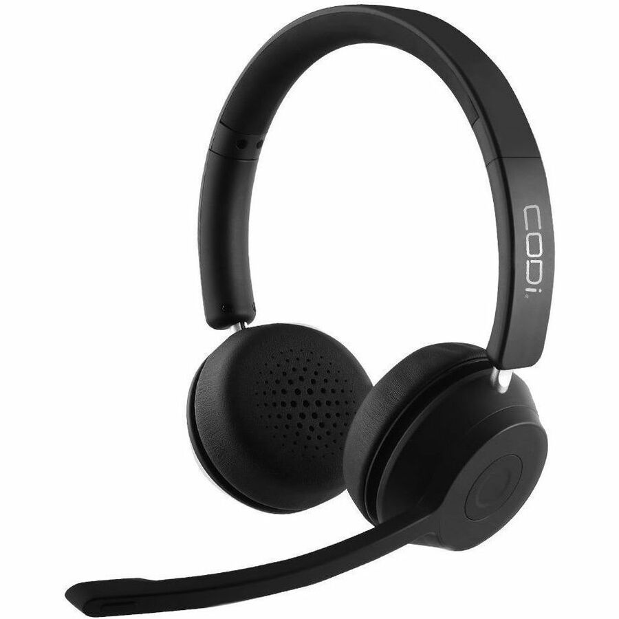 CODi Bluetooth Wireless Dual Ear Stereo Headset w/ ENC Microphone - Stereo - Wireless - Bl