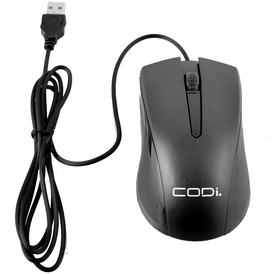 CODi Wired USB Optical Mouse A05017