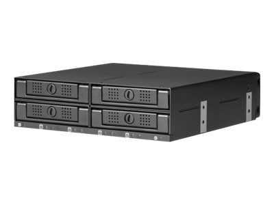 CRU DataPort 41 - Storage bay adapter - 5.25 to 4 x 2.5" - SATA 6Gb/s / SAS 6Gb/s - SATA 6Gb/s" 8350-6506-0500