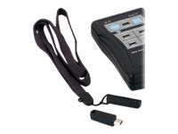 CRU Lanyard for Encryption Keys - Hard drive security key lanyard - black (pack of 25) 5400-0000-03