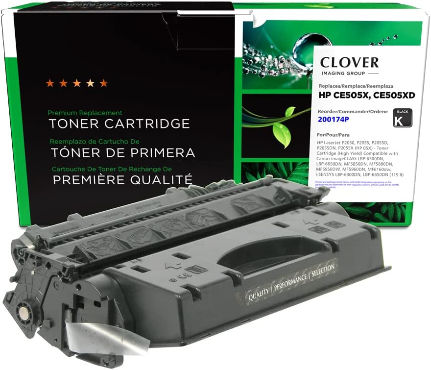 CTG Remanufactured Toner Cartridge - Alternative for HP 05X (CE505X) 200174P