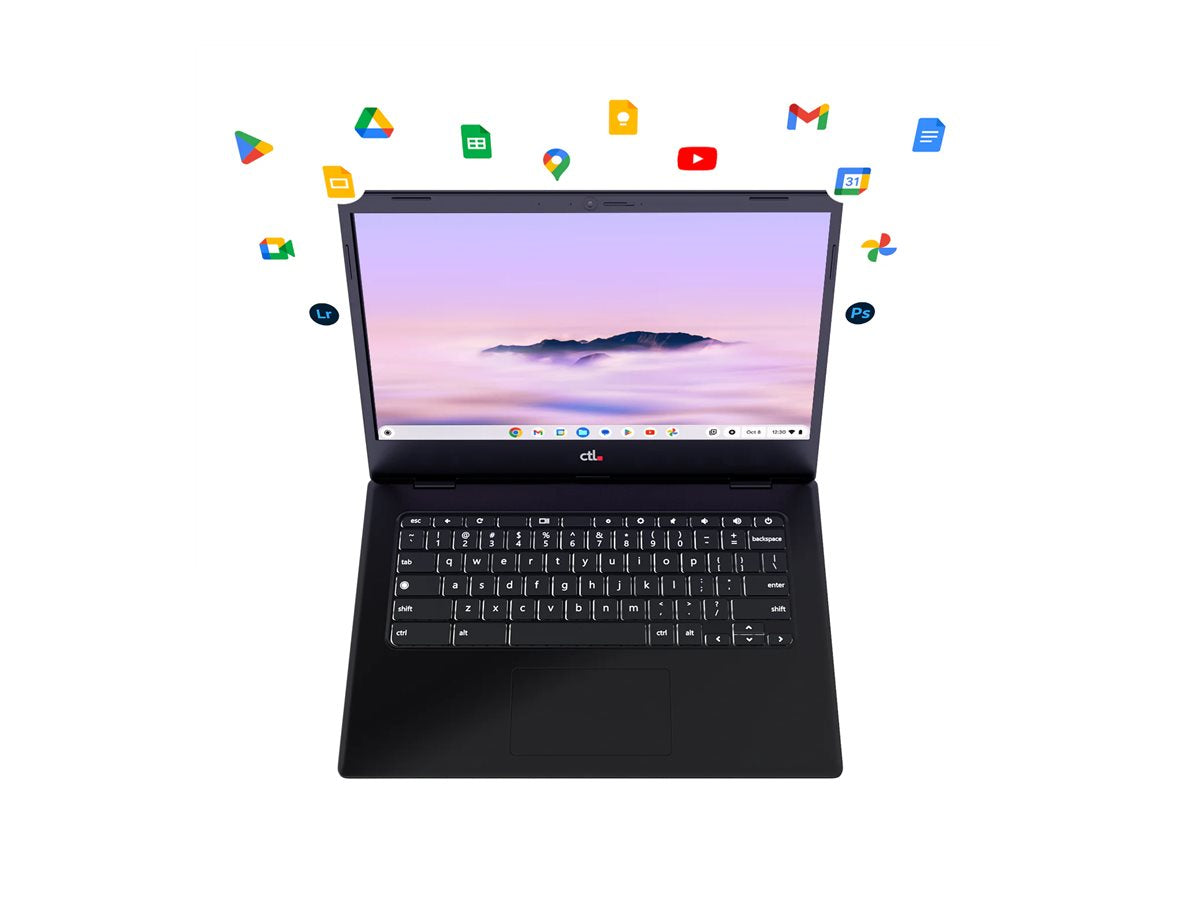 CTL Chromebook Plus PX141GXT - 180-degree hinge design - Intel N-series - N305 / up to 3.8 GHz - Chrome OS - UHD Graphics - 16 CBUS1400015