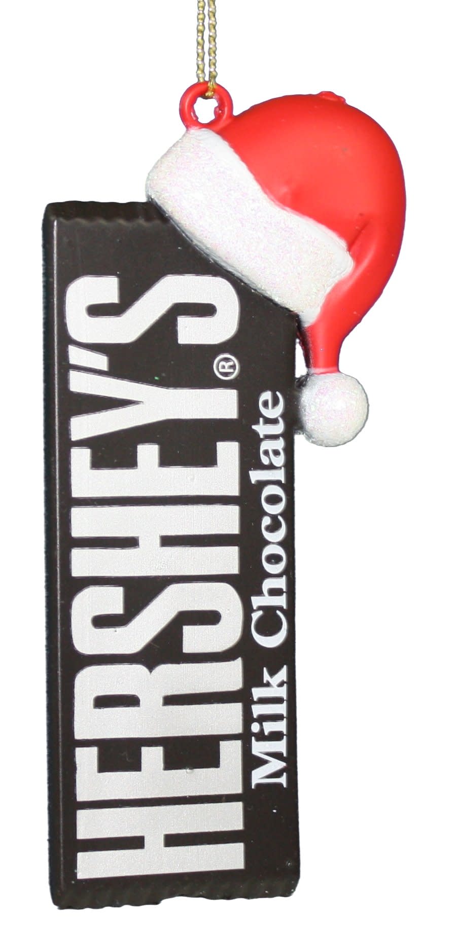 Candy Bar with Hat Ornament - Hershey Bar