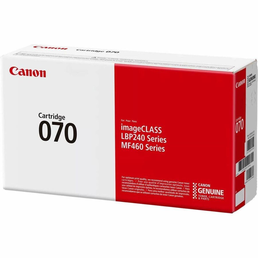 Canon 070 Original Laser Toner Cartridge - Black - 1 Pack - 3000 Pages
